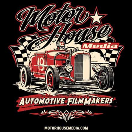 Motor House Roadster t-shirt design