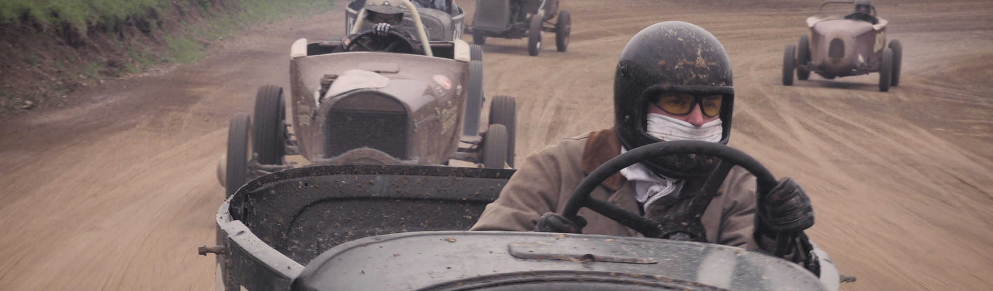 Chasing Vintage race Cars at the Circle M Ranch Speedway Reunion