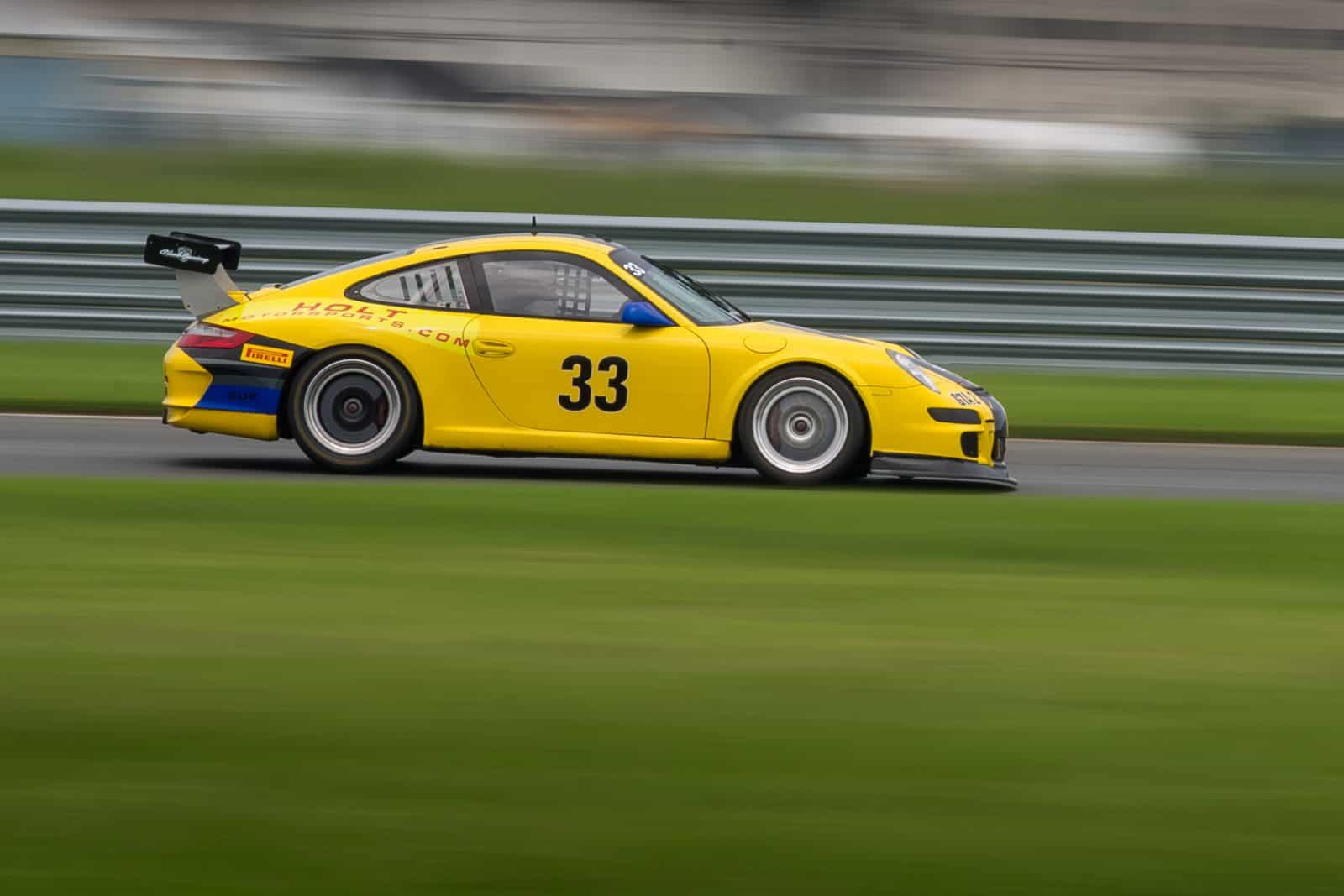 Porsche racing with the PCA at NJMP