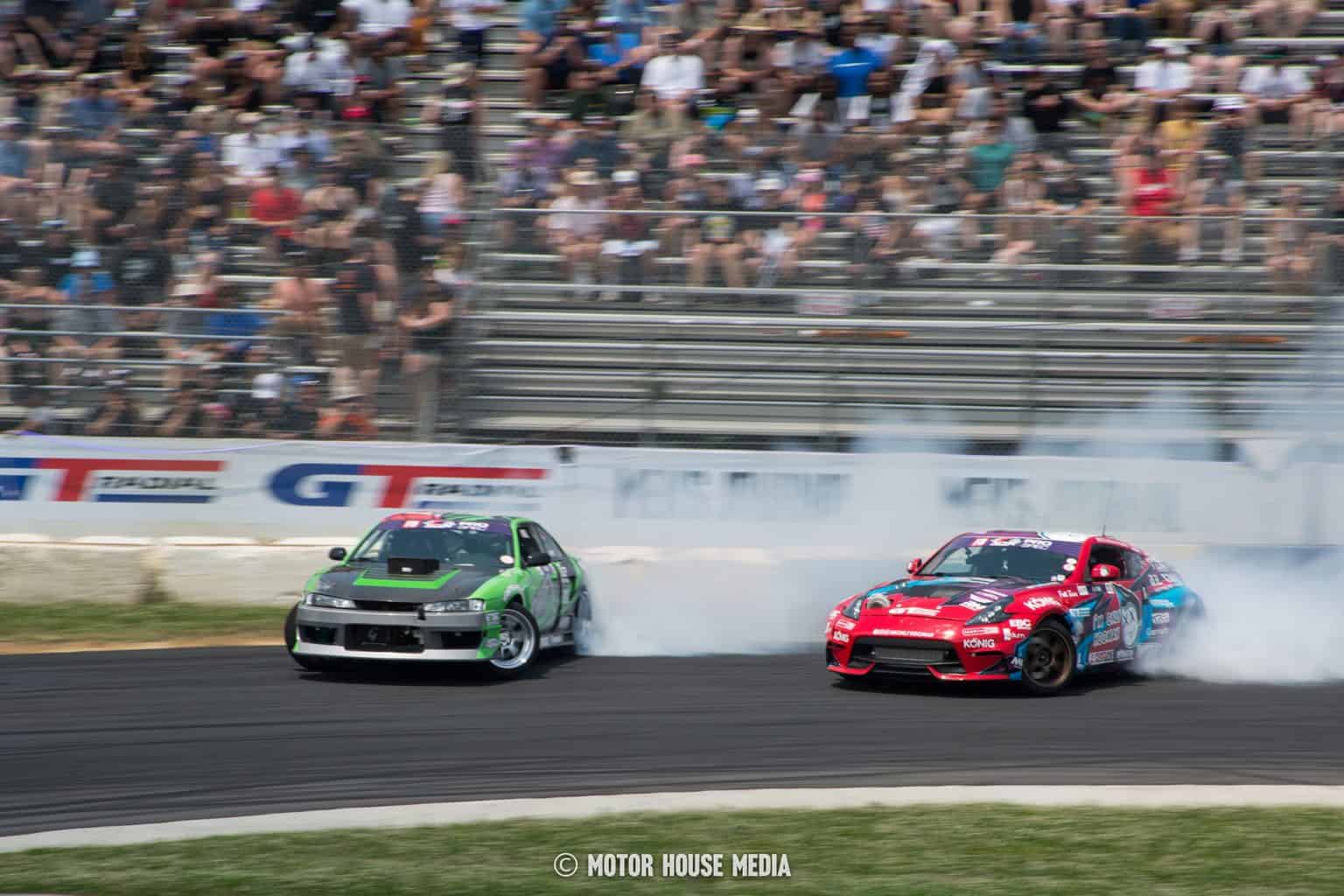 Formula Drift at the Englishtown drift track