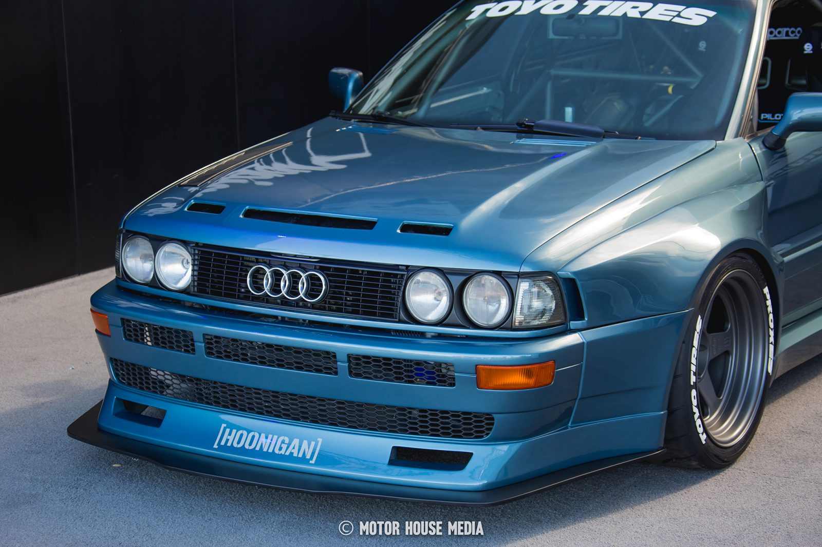 Hoonigan Brian Scotto's Audi CQ hillclimb monster