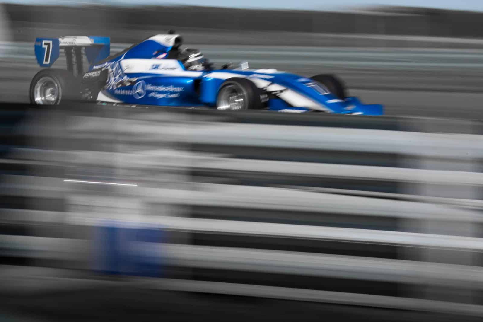 The Road to Indy cars on track at NJMP