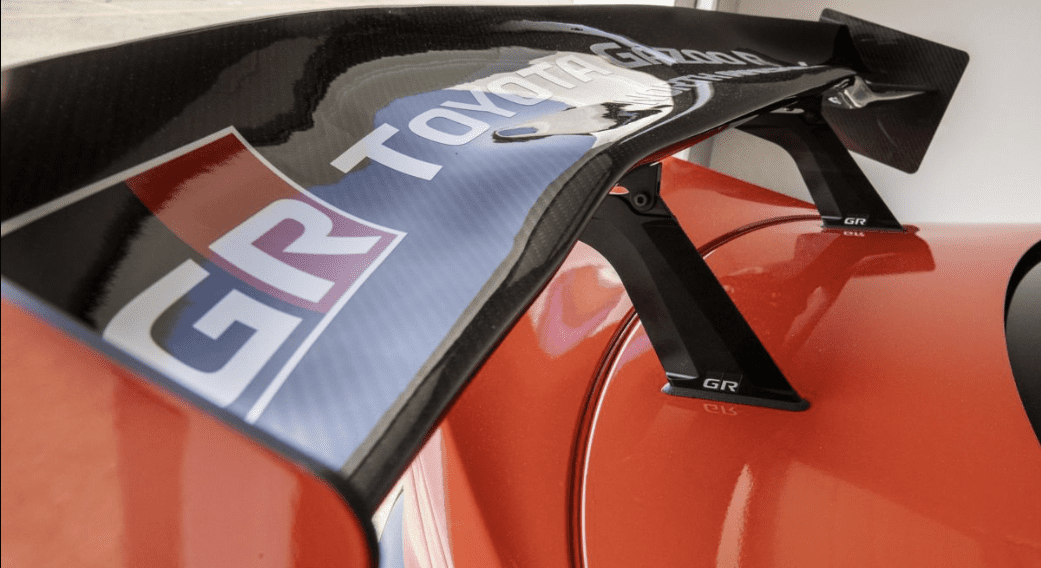 Toyota racing GR Cup car