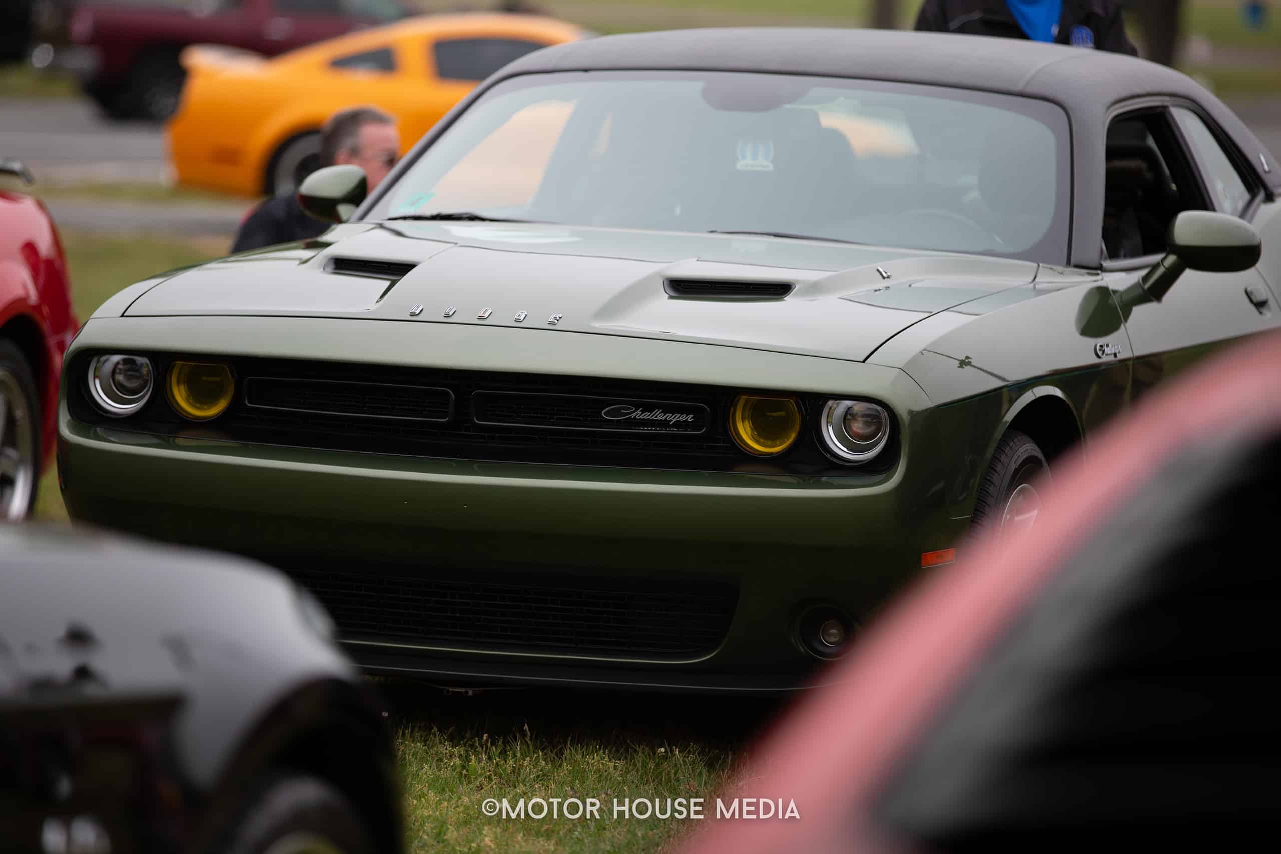 Muscle Cars at The Turn 5 auto show