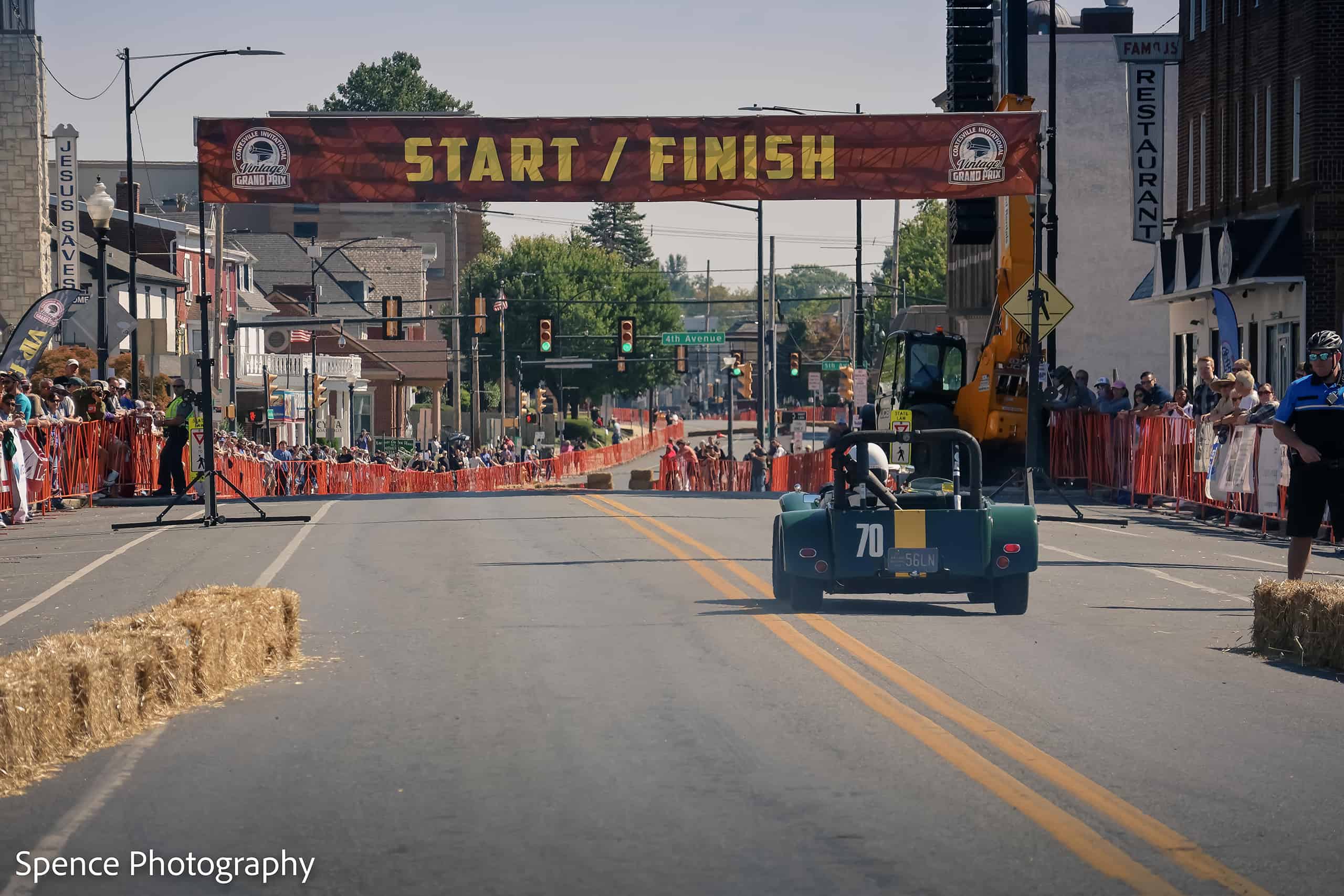 It was held in conjunction with the Coatesville Vintage Invitational Grand Prix, which runs thru the city streets of downtown Coatesville, Pa. 