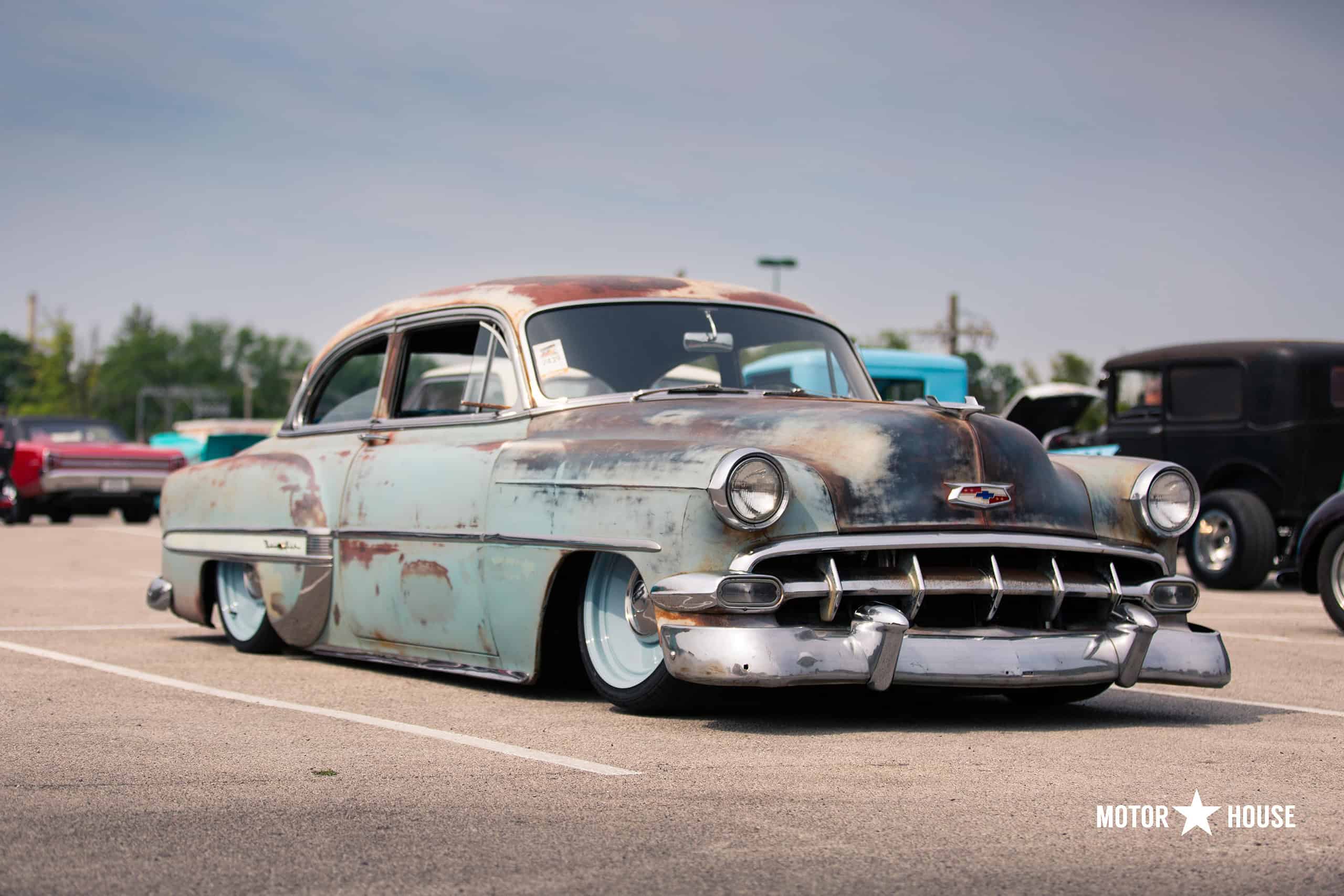 hot rodder at the NSRA Street Rod Nationals