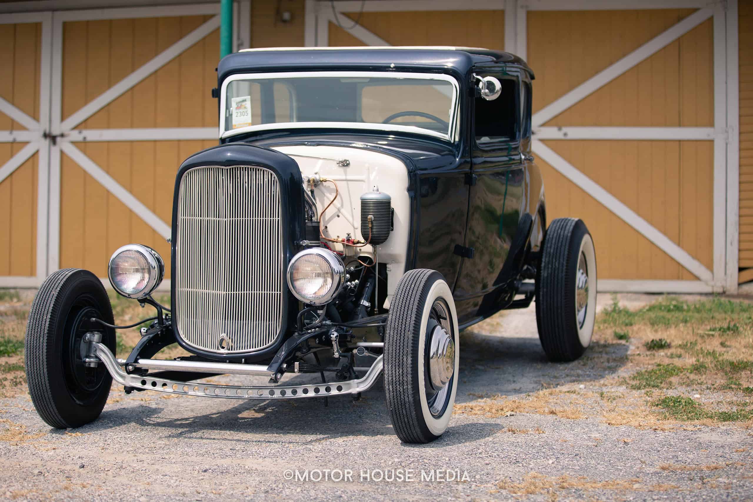 hot rodder at the NSRA Street Rod Nationals