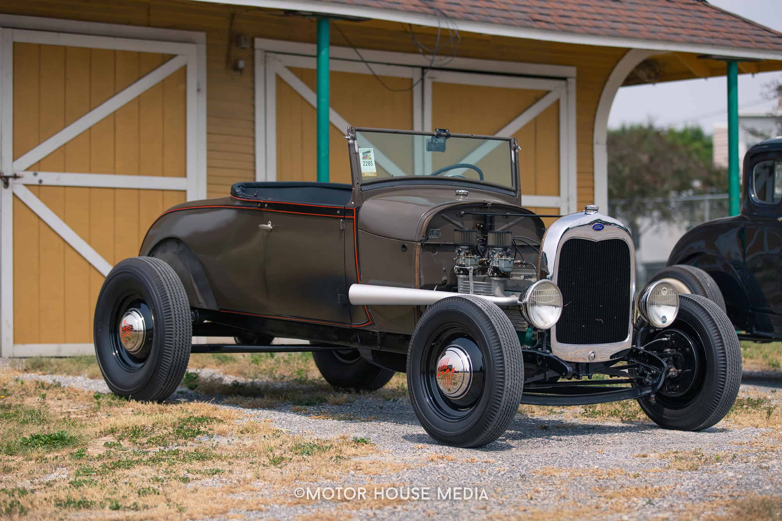 hot rodder at the NSRA Street Rod Nationals