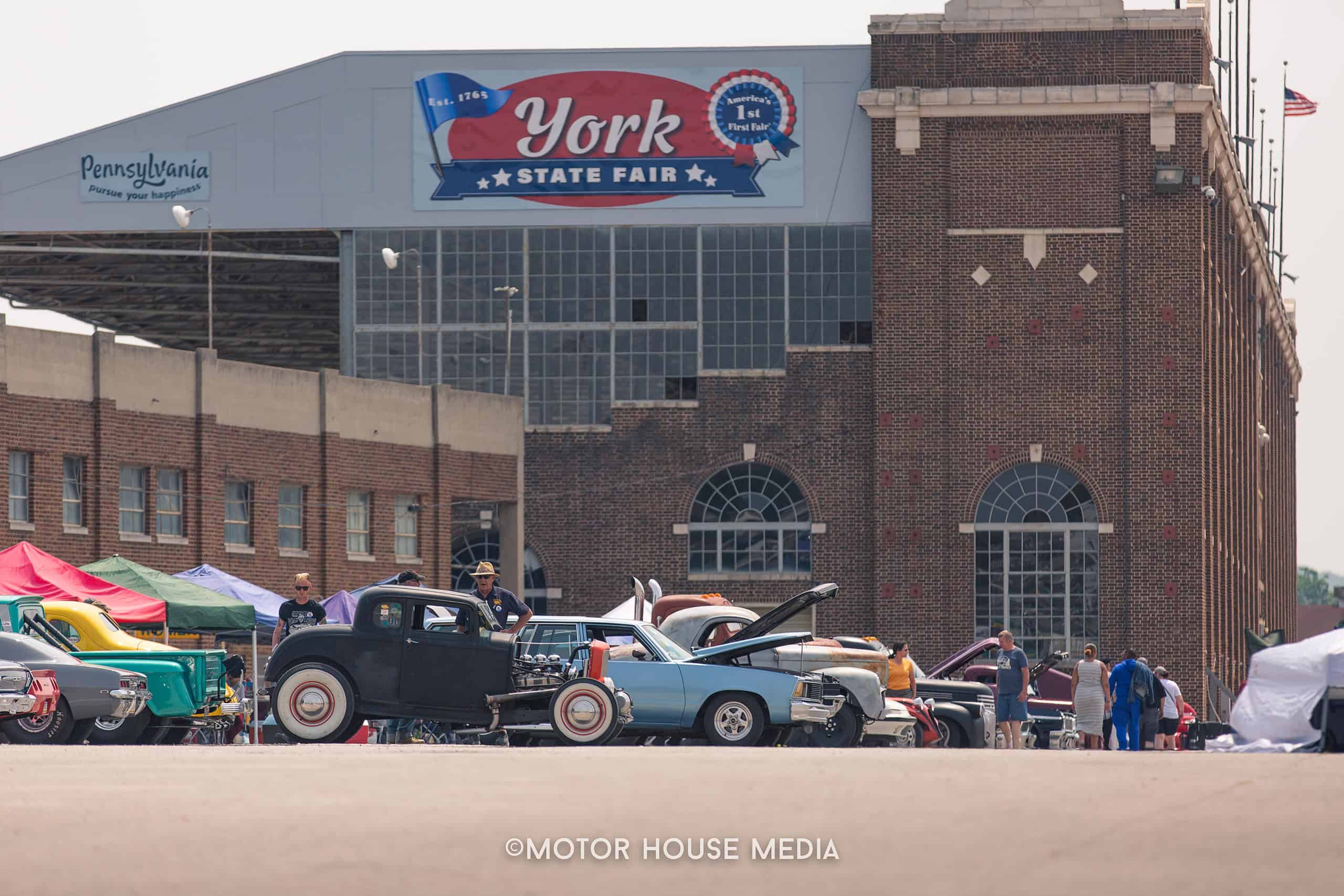 hot rodders at the NSRA Street Rod Nationals