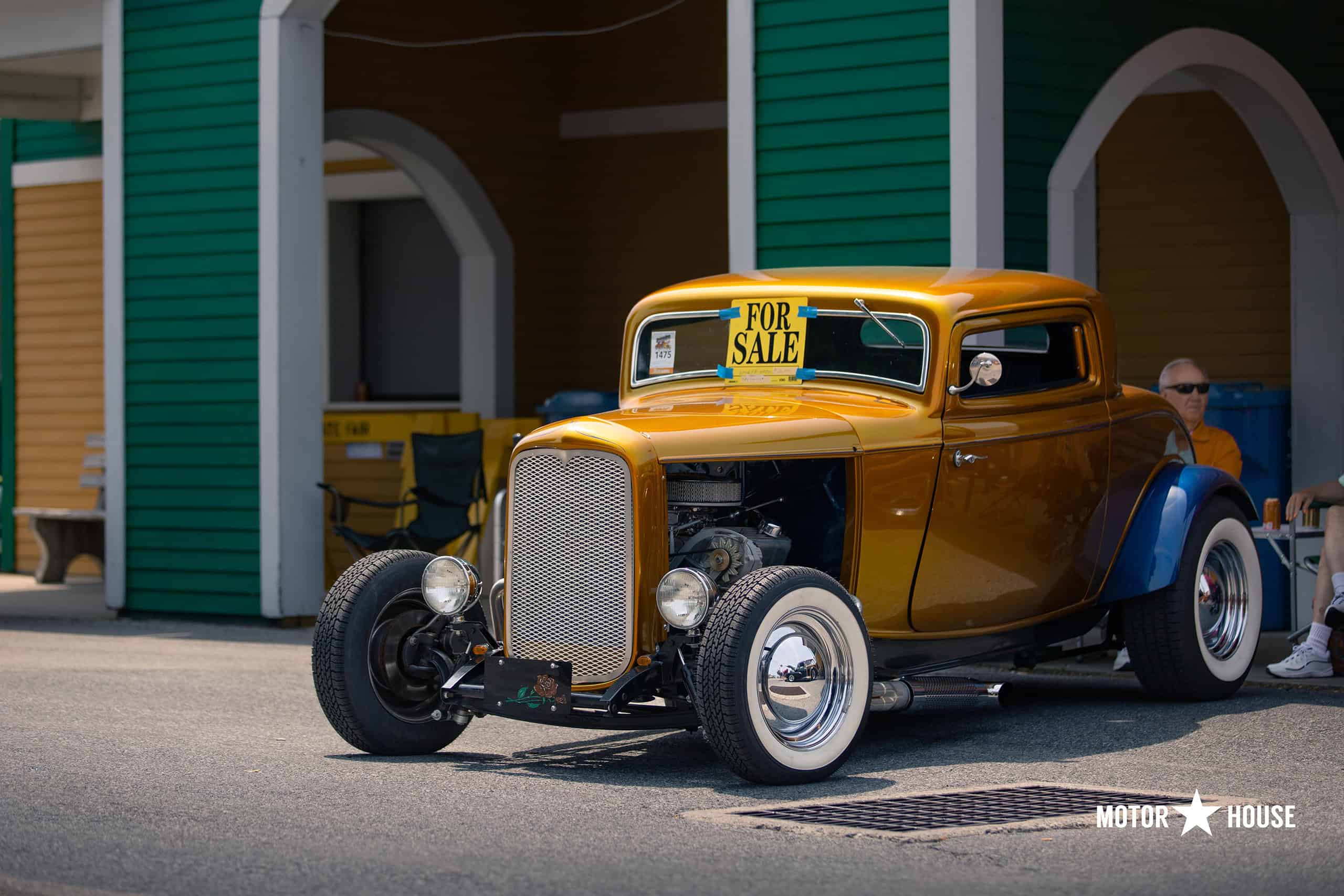 hot rodder at the NSRA Street Rod Nationals