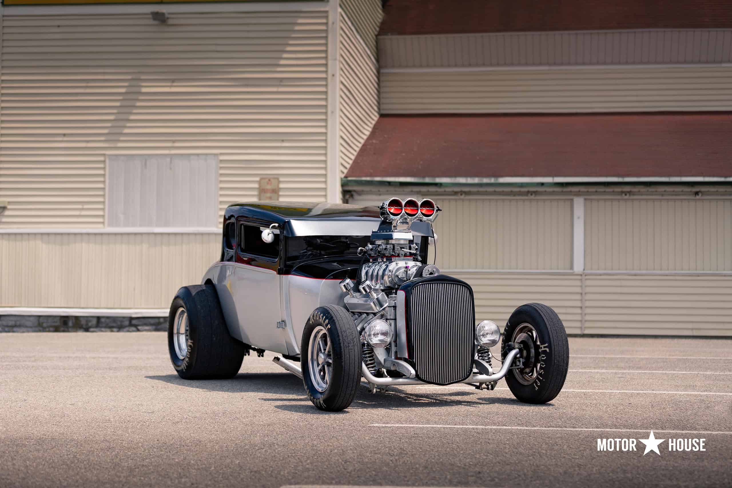 hot rodder at the NSRA Street Rod Nationals