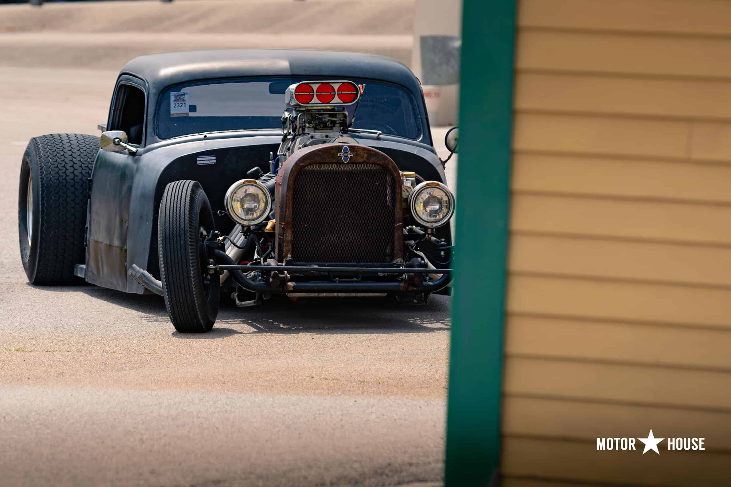 hot rodder at the NSRA Street Rod Nationals