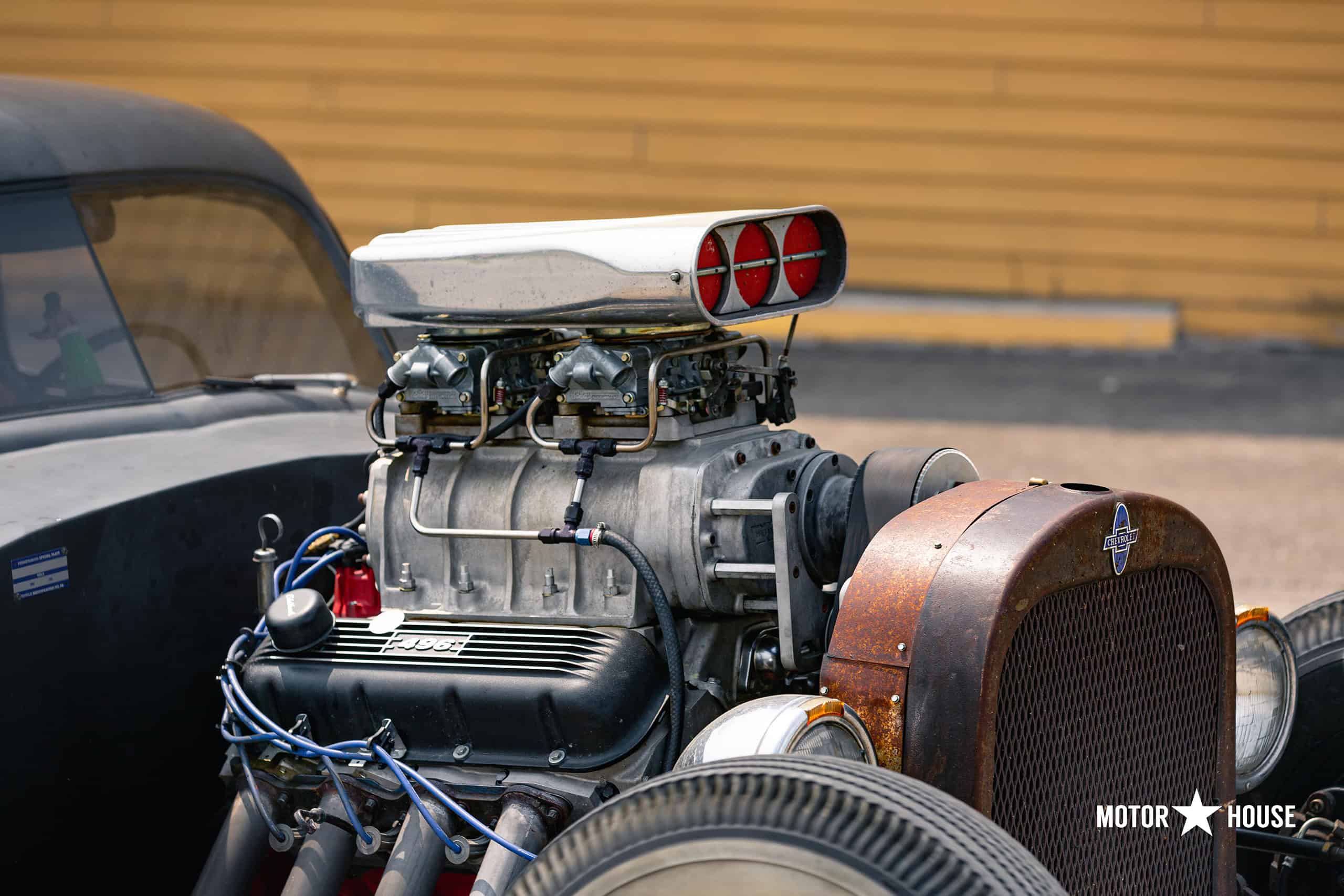 hot rodder at the NSRA Street Rod Nationals