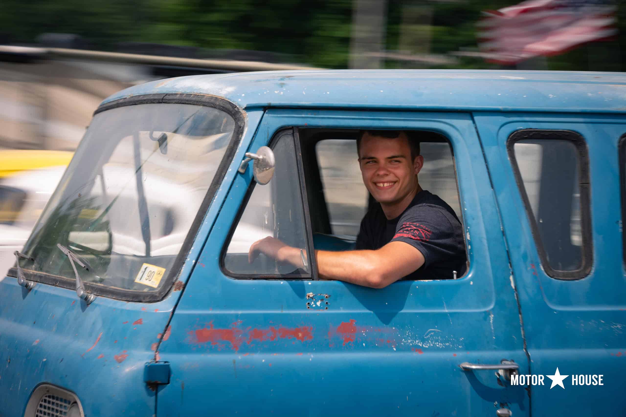 A young Hot rod at the NSRA Street Rod Nationals