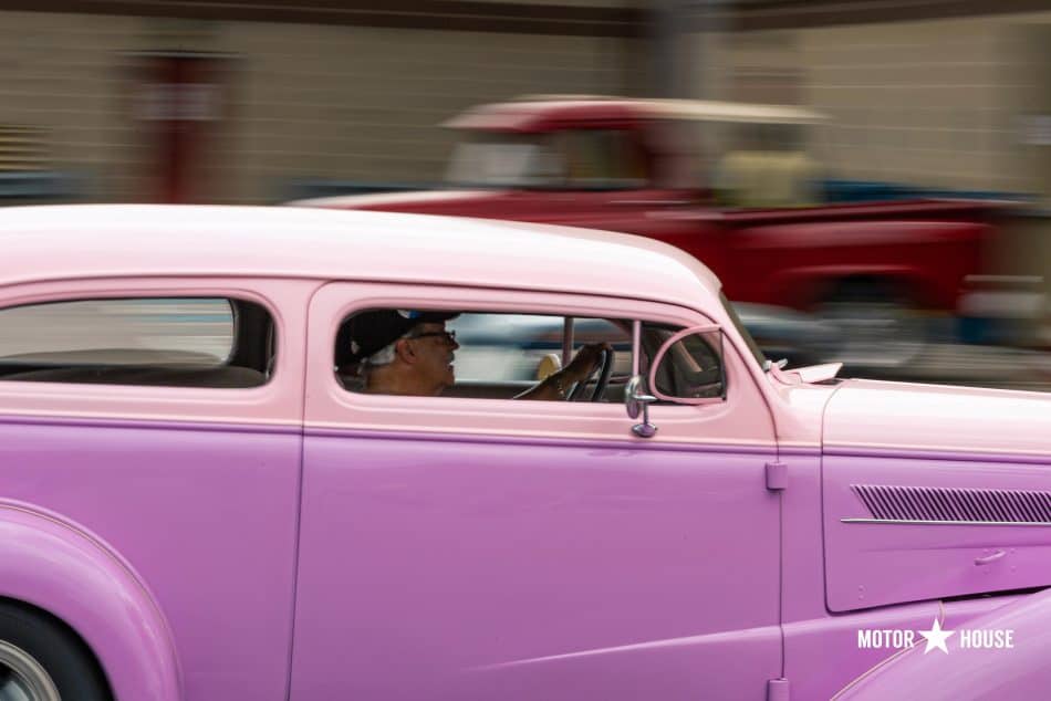 hot rodder at the NSRA Street Rod Nationals