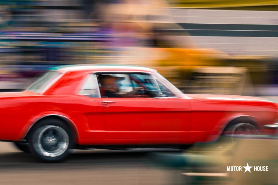 hot rodder at the NSRA Street Rod Nationals