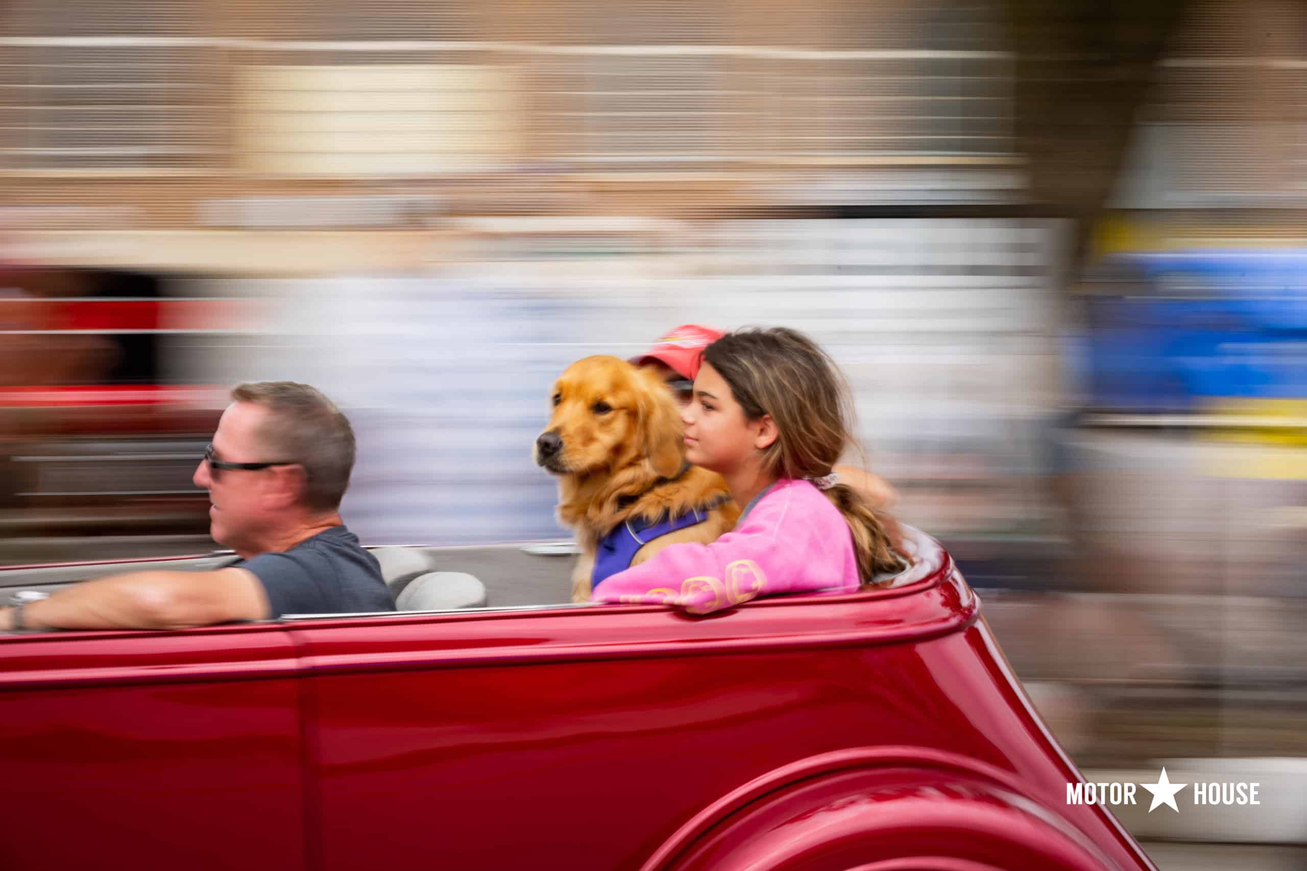 A young hot rodder at the NSRA Street Rod Nationals