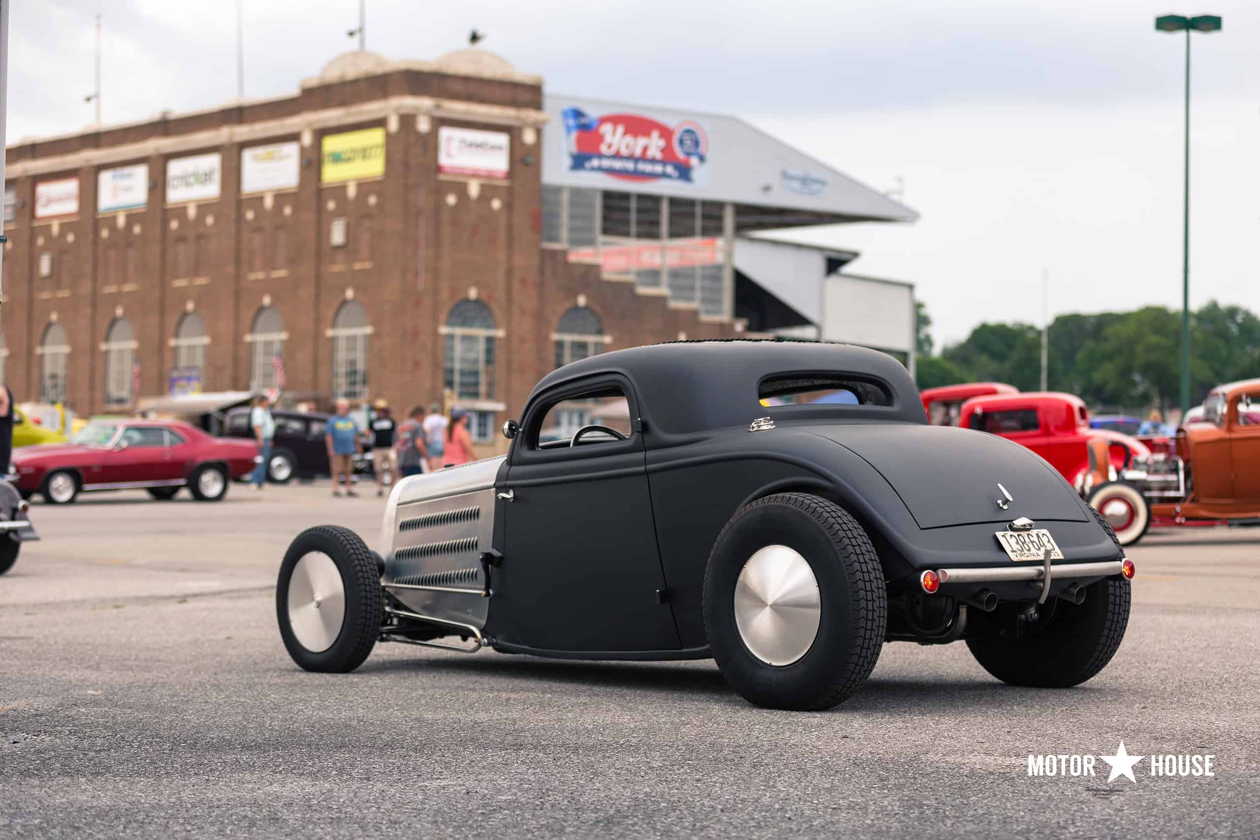 hot rodder at the NSRA Street Rod Nationals