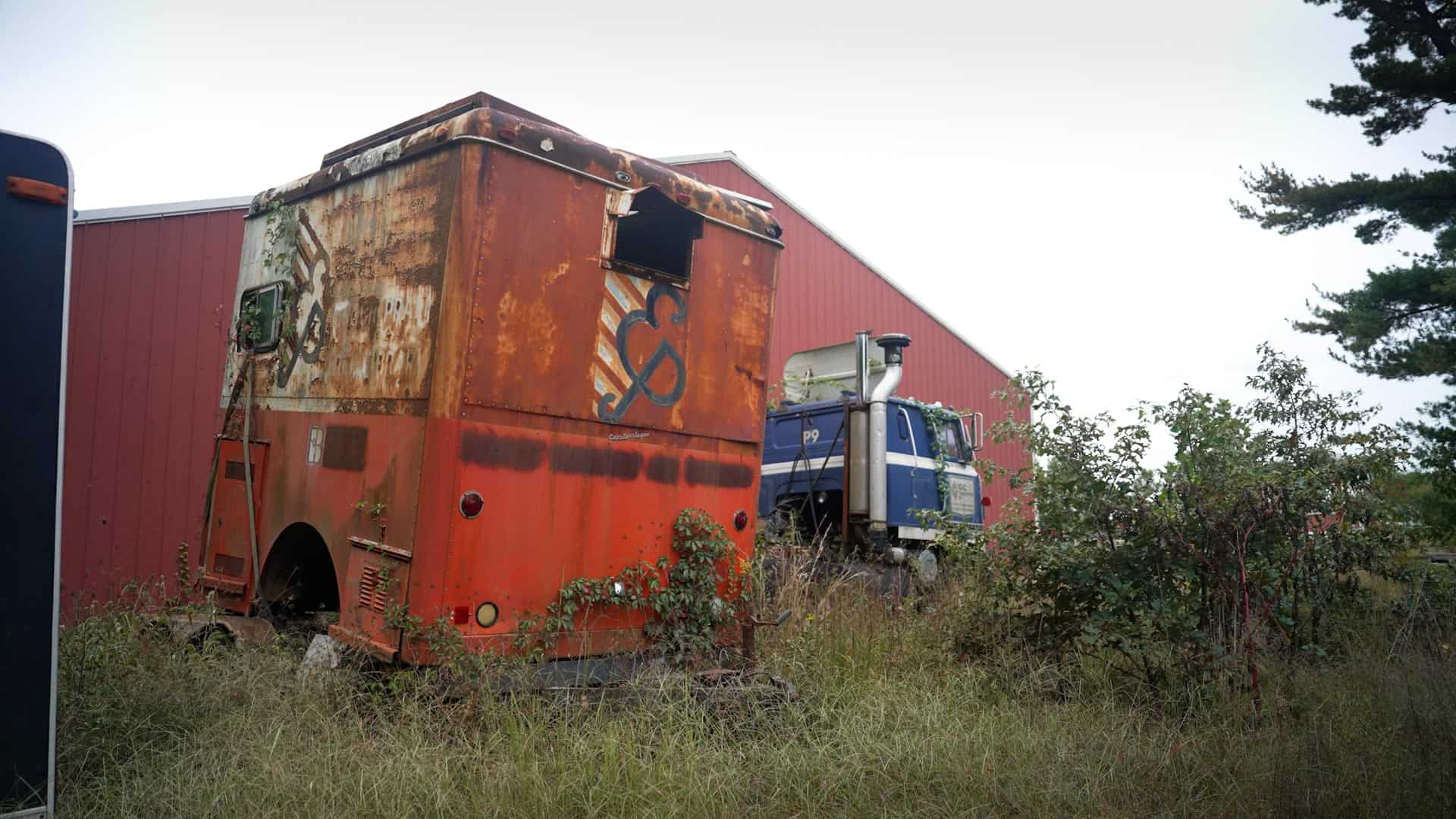 Vinny Esposito's rare Bookmobile trailer