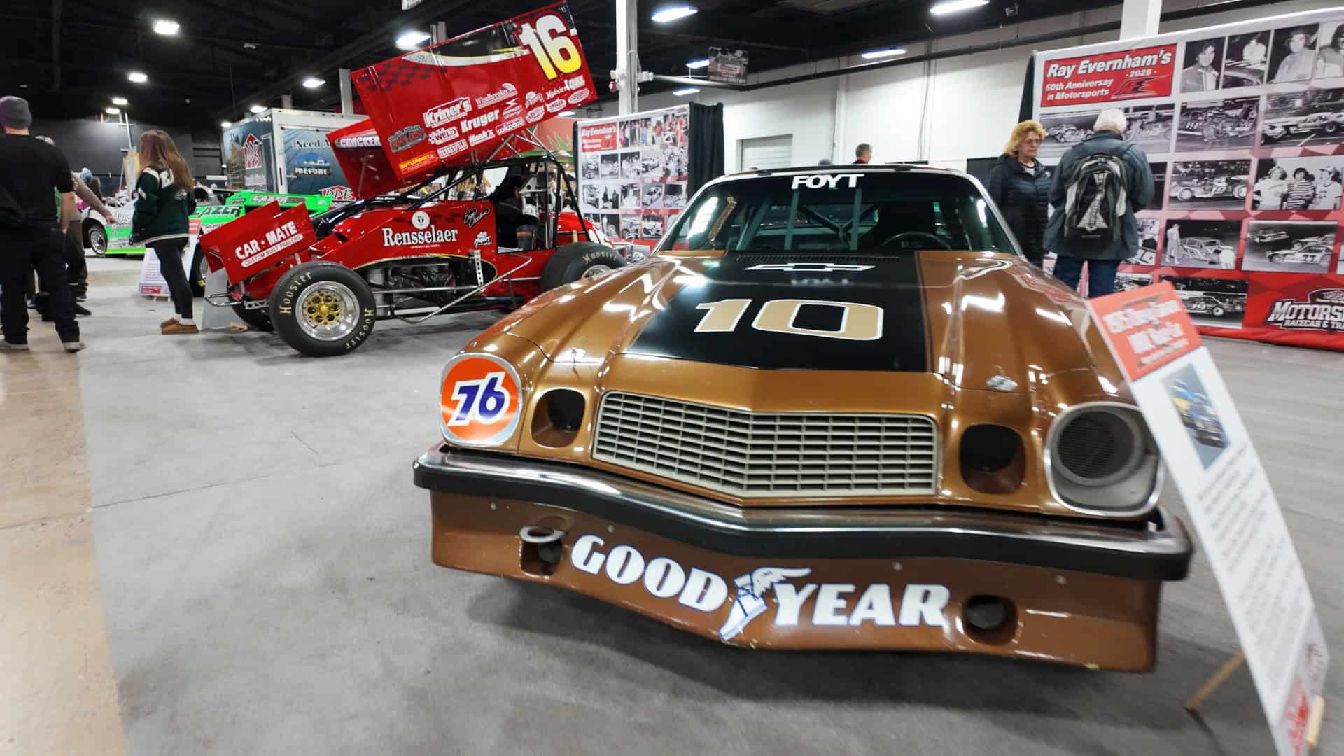 Cars from Ray Evernham's collection